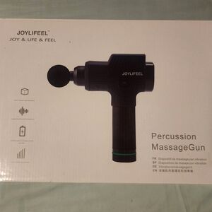 Black Percussion Massage Gun